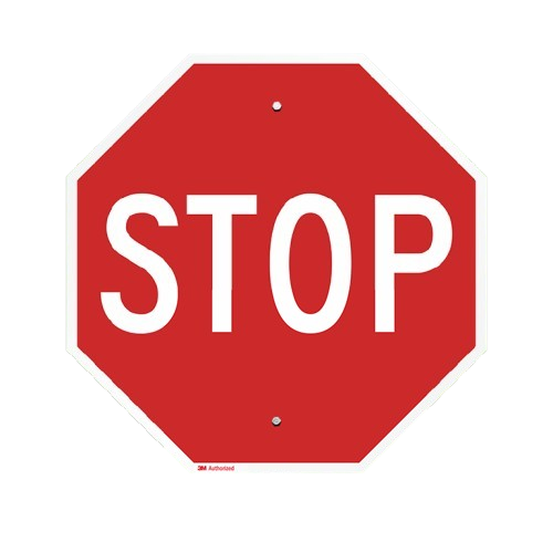 stop sign